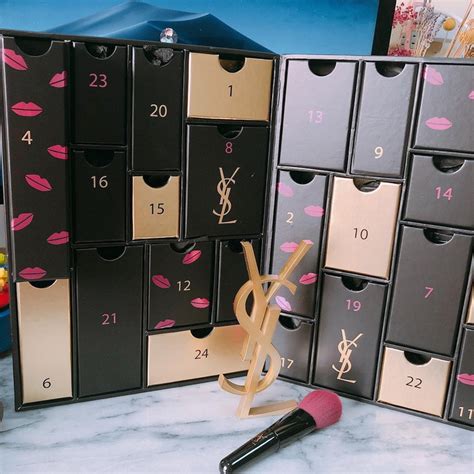 ysl calendar gift box|ysl advent calendar.